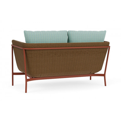 Lloyd Flanders™ Solstice Loveseat  - Hickory, Terracotta