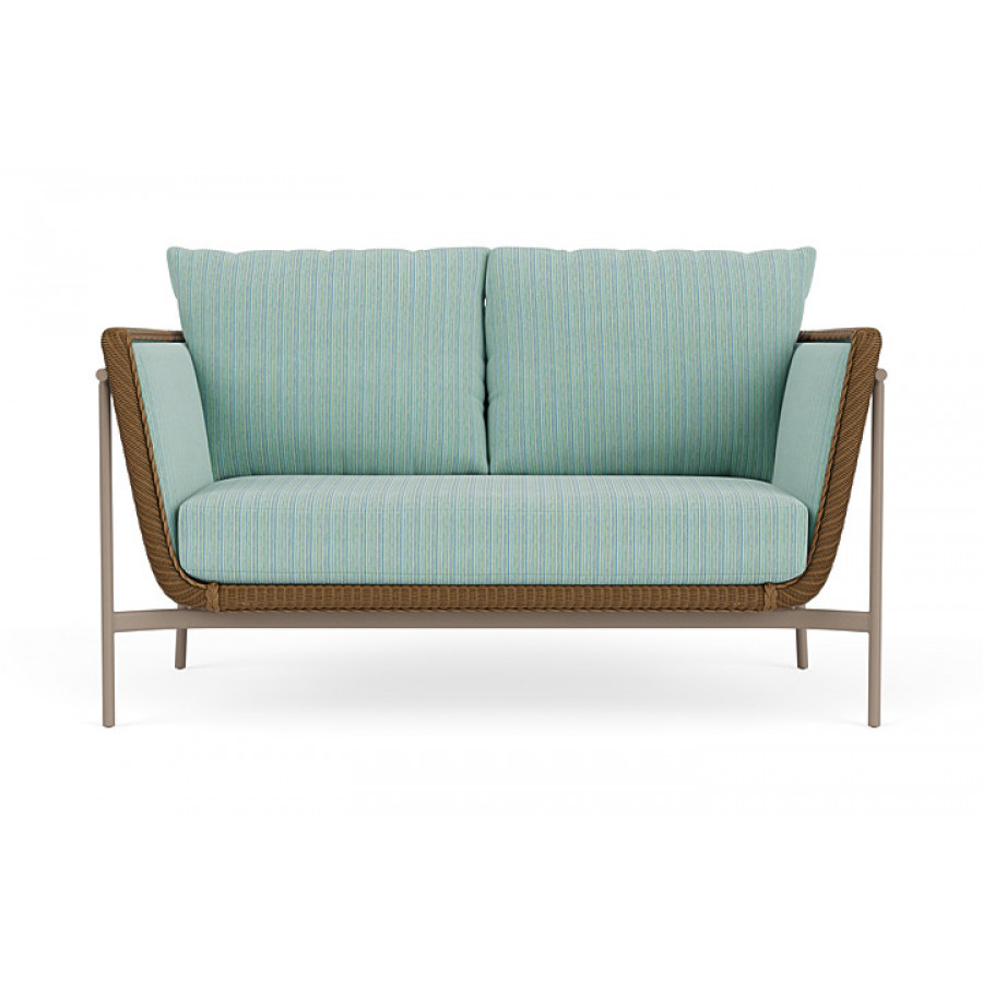 Lloyd Flanders™ Solstice Loveseat  - Hickory, French Beige
