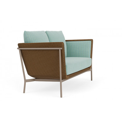 Lloyd Flanders™ Solstice Loveseat  - Hickory, French Beige