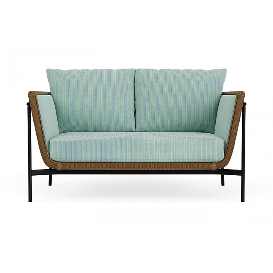 Lloyd Flanders™ Solstice Loveseat  - Hickory, Ebony