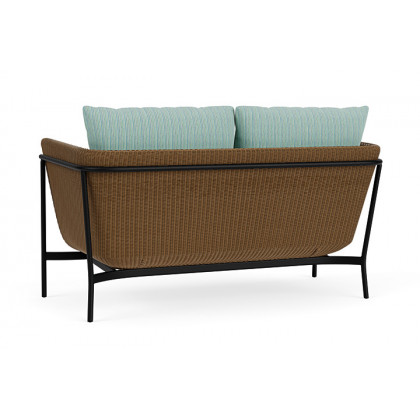 Lloyd Flanders™ Solstice Loveseat  - Hickory, Ebony