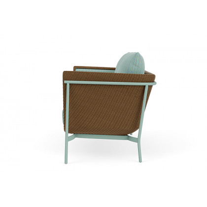 Lloyd Flanders™ Solstice Loveseat  - Hickory, Sea Glass