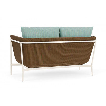 Lloyd Flanders™ Solstice Loveseat  - Hickory, Ivory