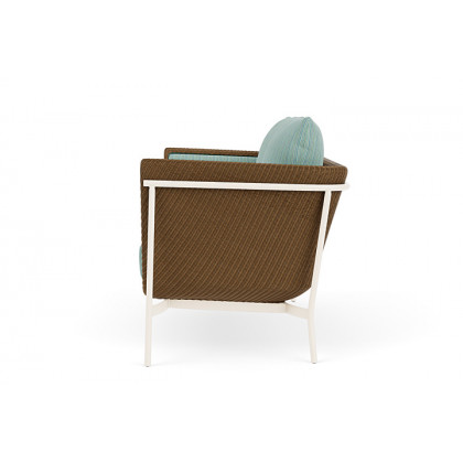 Lloyd Flanders™ Solstice Loveseat  - Hickory, Ivory