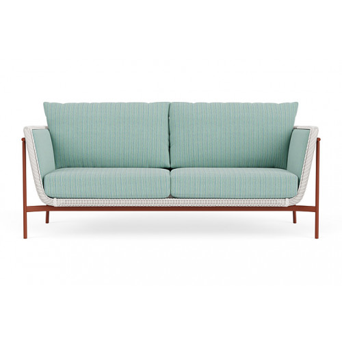 Lloyd Flanders™ Solstice Sofa  - White, Terracotta