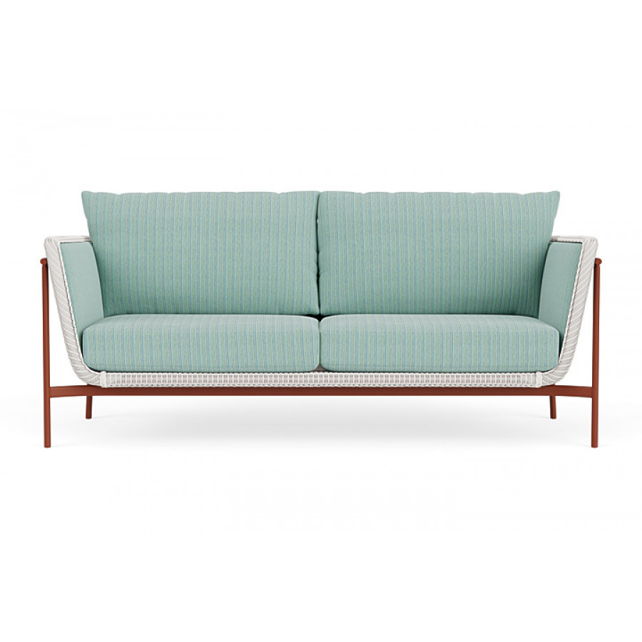 Lloyd Flanders™ Solstice Sofa  - White, Terracotta