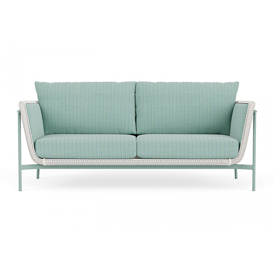 Lloyd Flanders™ Solstice Sofa  - White, Sea Glass