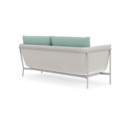 Lloyd Flanders™ Solstice Sofa  - White, Metallic Silver