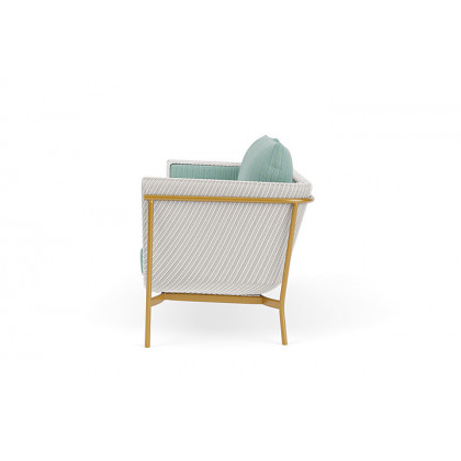 Lloyd Flanders™ Solstice Sofa  - White, Metallic Gold