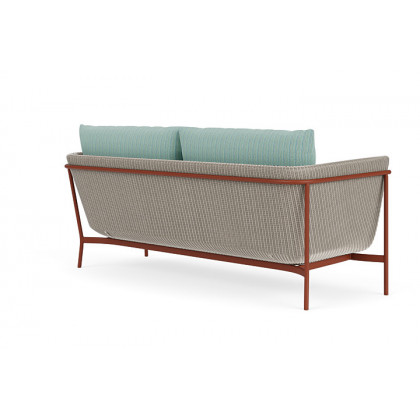 Lloyd Flanders™ Solstice Sofa  - Linen, Terracotta