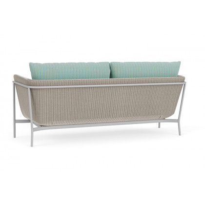 Lloyd Flanders™ Solstice Sofa  - Linen, Metallic Silver