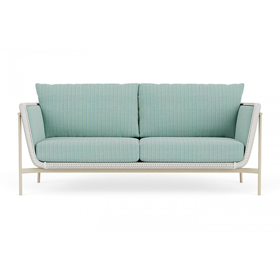 Lloyd Flanders™ Solstice Sofa  - Matte White, Linen