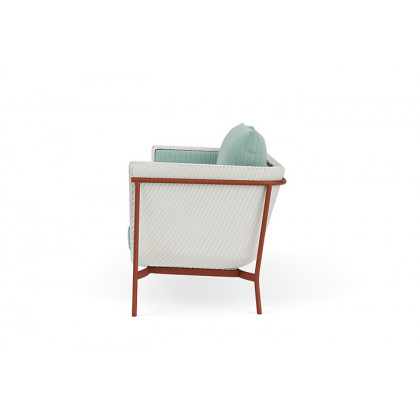 Lloyd Flanders™ Solstice Sofa  - Matte White, Terracotta