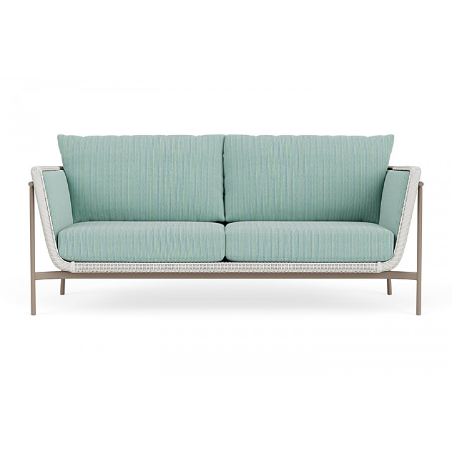Lloyd Flanders™ Solstice Sofa  - Matte White, French Beige