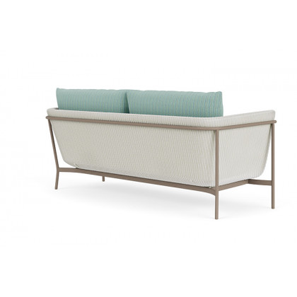 Lloyd Flanders™ Solstice Sofa  - Matte White, French Beige