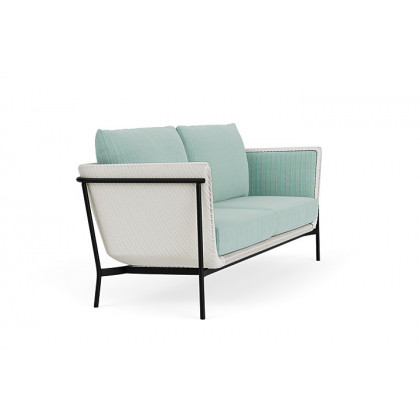 Lloyd Flanders™ Solstice Sofa  - Matte White, Ebony