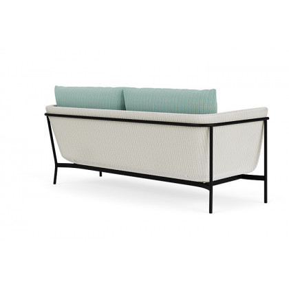 Lloyd Flanders™ Solstice Sofa  - Matte White, Ebony