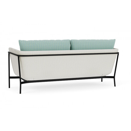Lloyd Flanders™ Solstice Sofa  - Matte White, Ebony