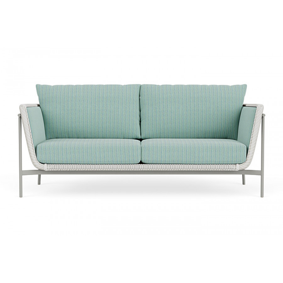 Lloyd Flanders™ Solstice Sofa  - Matte White, Platinum
