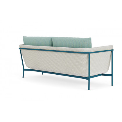 Lloyd Flanders™ Solstice Sofa  - Matte White, Peacock