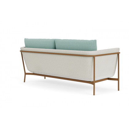 Lloyd Flanders™ Solstice Sofa  - Matte White, Hickory