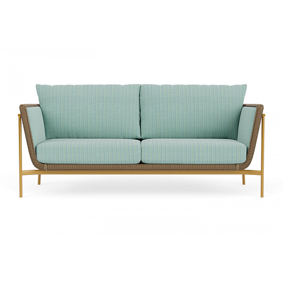 Lloyd Flanders™ Solstice Sofa  - Fawn, Metallic Gold