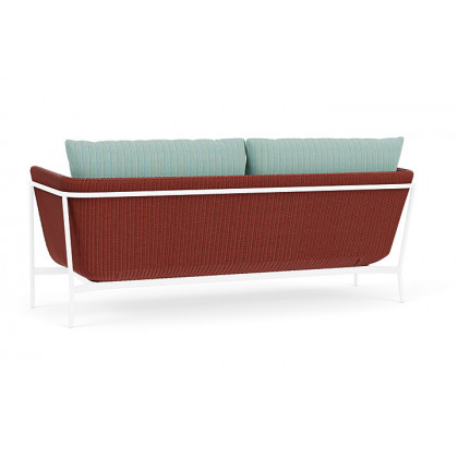 Lloyd Flanders™ Solstice Sofa  - Terracotta, White