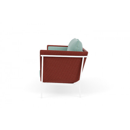 Lloyd Flanders™ Solstice Sofa  - Terracotta, White