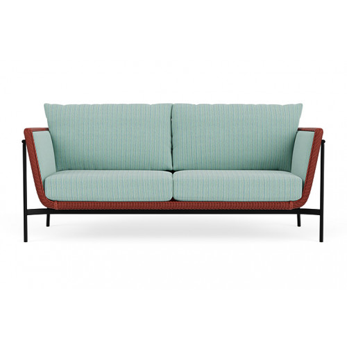 Lloyd Flanders™ Solstice Sofa  - Terracotta, Ebony