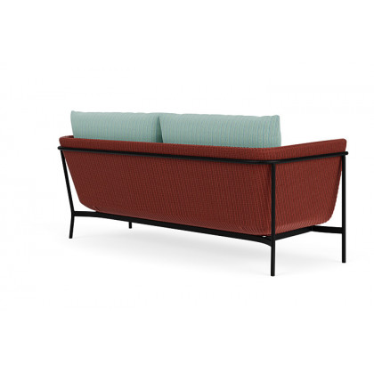 Lloyd Flanders™ Solstice Sofa  - Terracotta, Ebony