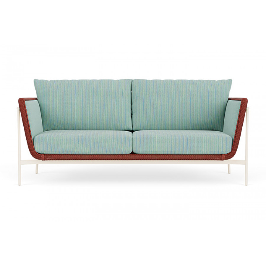 Lloyd Flanders™ Solstice Sofa  - Terracotta, Ivory
