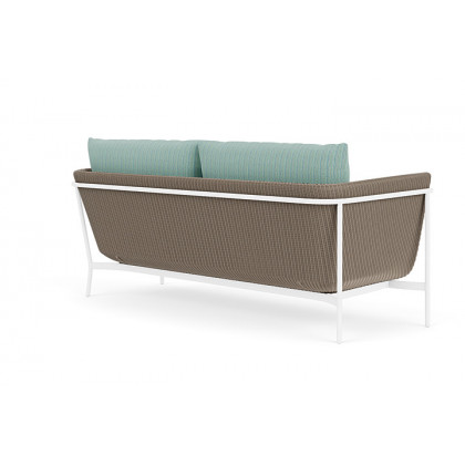 Lloyd Flanders™ Solstice Sofa  - French Beige, Matte White