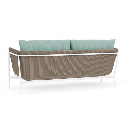 Lloyd Flanders™ Solstice Sofa  - French Beige, Matte White