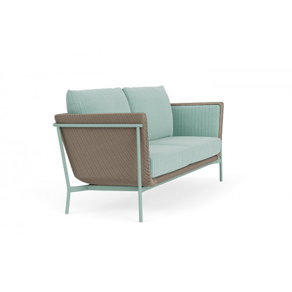 Lloyd Flanders™ Solstice Sofa  - French Beige, Sea Glass