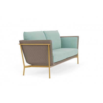 Lloyd Flanders™ Solstice Sofa  - French Beige, Metallic Gold