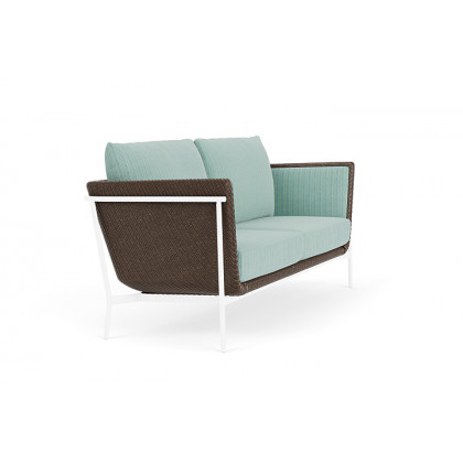 Lloyd Flanders™ Solstice Sofa  - Bark, White