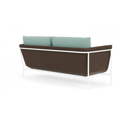 Lloyd Flanders™ Solstice Sofa  - Bark, White