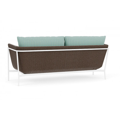 Lloyd Flanders™ Solstice Sofa  - Bark, Matte White