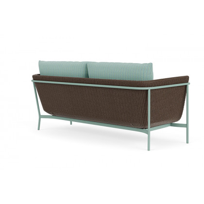 Lloyd Flanders™ Solstice Sofa  - Bark, Sea Glass