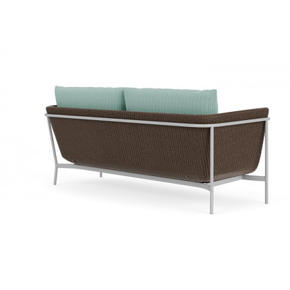 Lloyd Flanders™ Solstice Sofa  - Bark, Metallic Silver