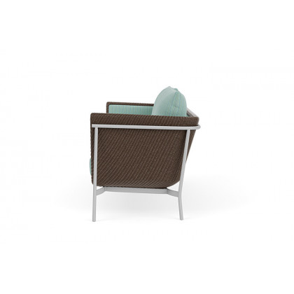 Lloyd Flanders™ Solstice Sofa  - Bark, Metallic Silver