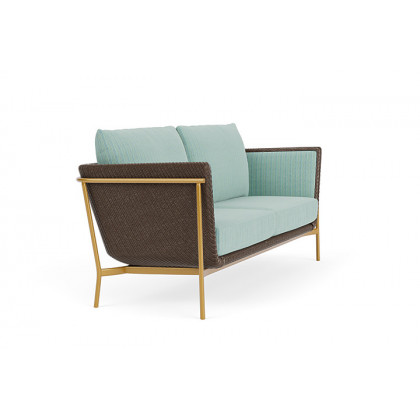 Lloyd Flanders™ Solstice Sofa  - Bark, Metallic Gold