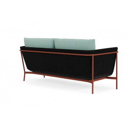 Lloyd Flanders™ Solstice Sofa  - Ebony, Terracotta