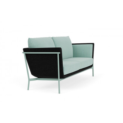 Lloyd Flanders™ Solstice Sofa  - Ebony, Sea Glass