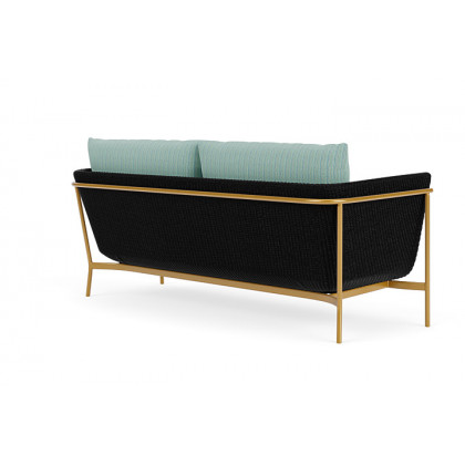 Lloyd Flanders™ Solstice Sofa  - Ebony, Metallic Gold