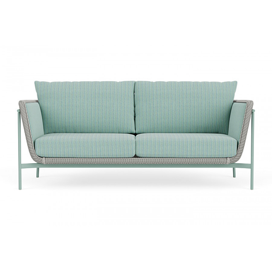 Lloyd Flanders™ Solstice Sofa  - Platinum, Sea Glass