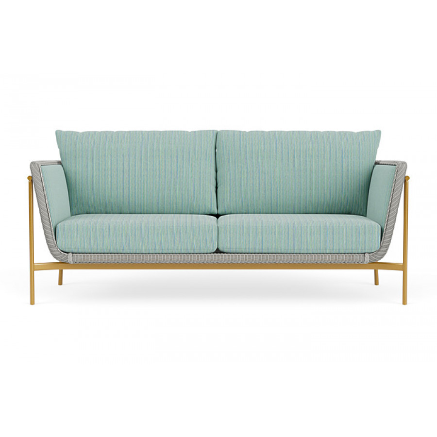Lloyd Flanders™ Solstice Sofa  - Platinum, Metallic Gold