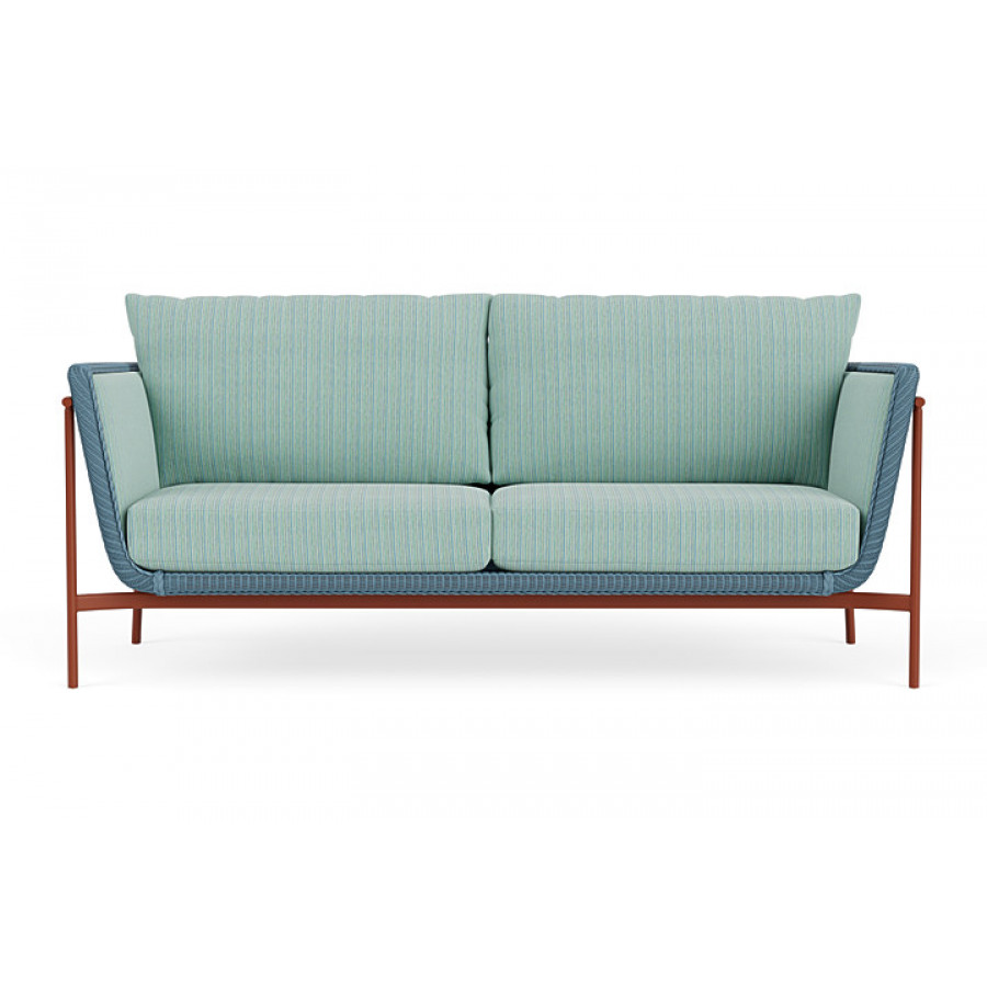 Lloyd Flanders™ Solstice Sofa  - Stillwater, Terracotta