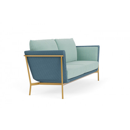 Lloyd Flanders™ Solstice Sofa  - Stillwater, Metallic Gold