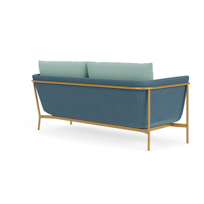 Lloyd Flanders™ Solstice Sofa  - Stillwater, Metallic Gold